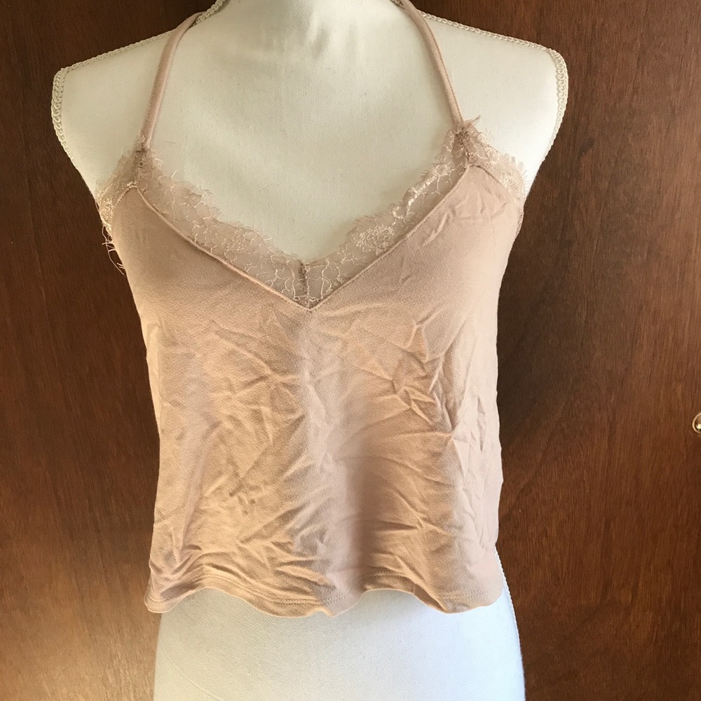 Brand new lace crop top
